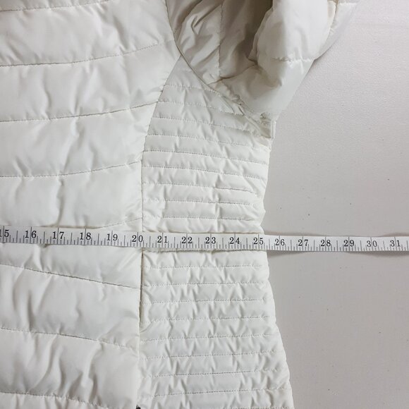 DKNY Built-in Vest Hooded Puffer Coat - Picture 12 of 16
